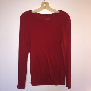 Red Long Sleeve Shirt
